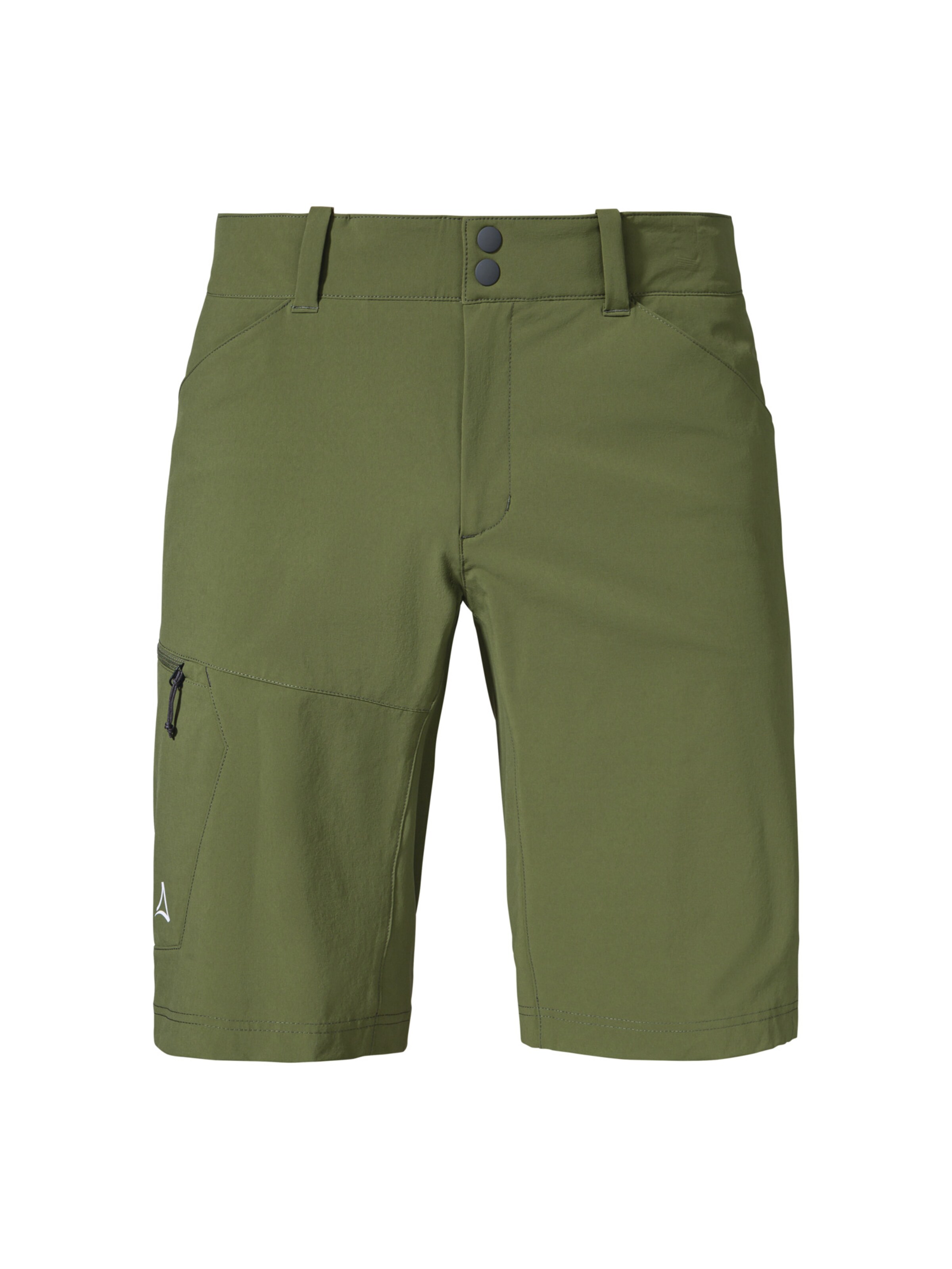 Regular Pantalon outdoor 'Danube' Schöffel en vert : devant