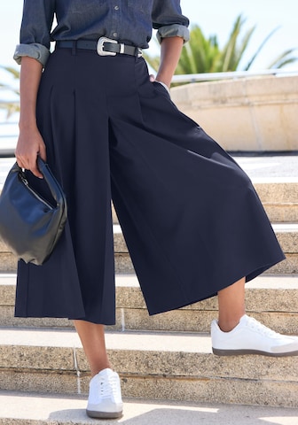 LASCANA Loose fit Pants in Blue