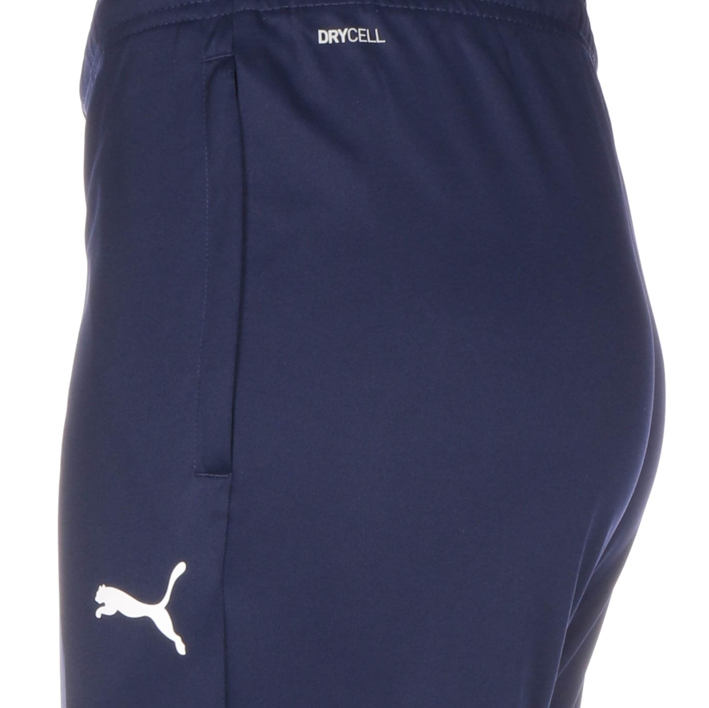 PUMA Slimfit Sporthose 'TeamLiga' in Blau