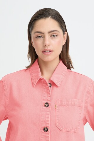 Veste mi-saison Pulz en rose