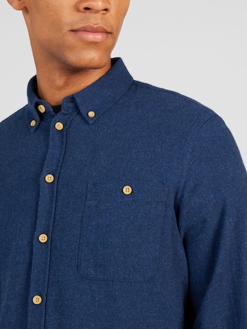 BLEND Regular fit Overhemd in Blauw