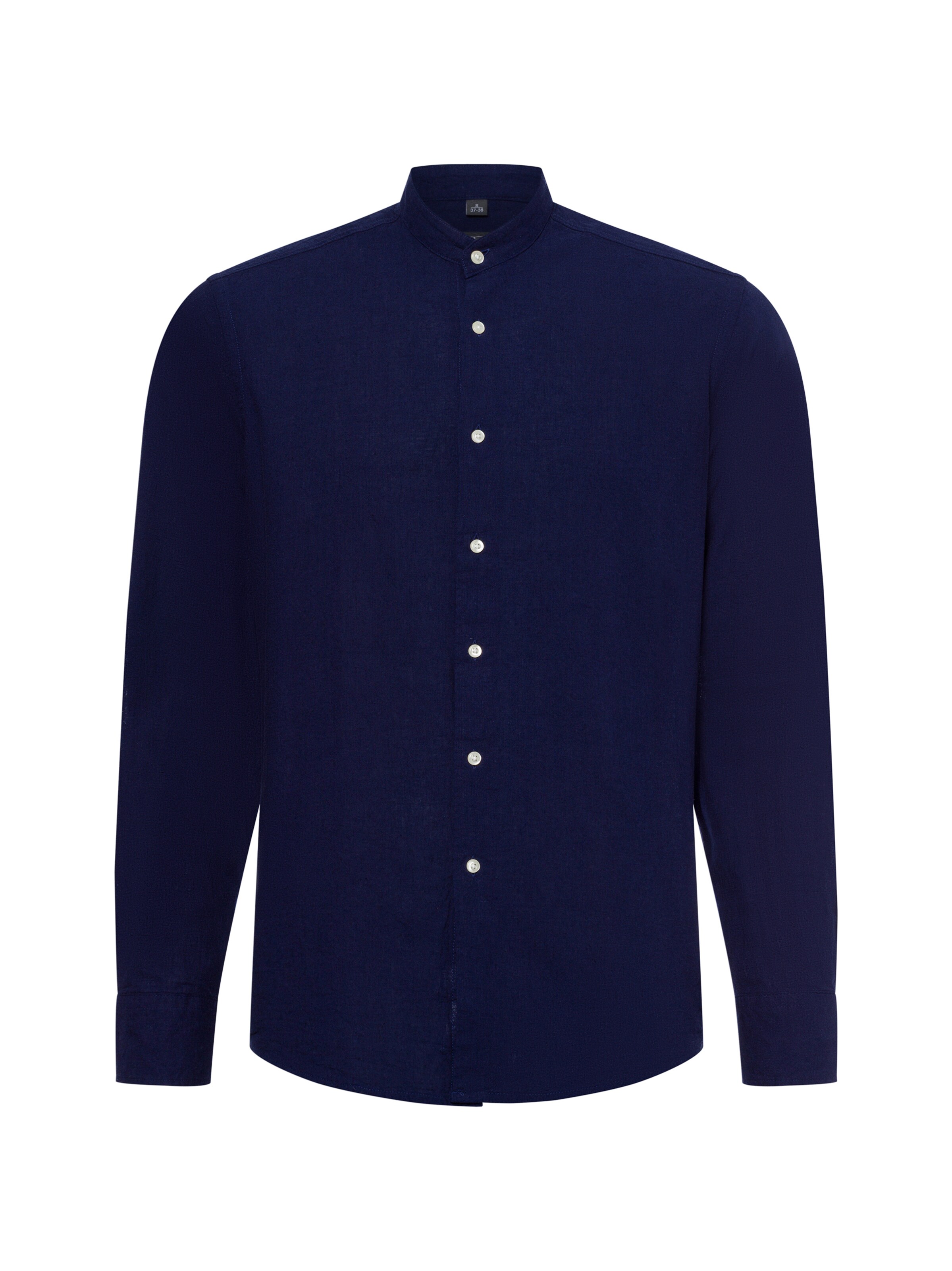 Nils Sundström Button Up Shirt in Blue: front