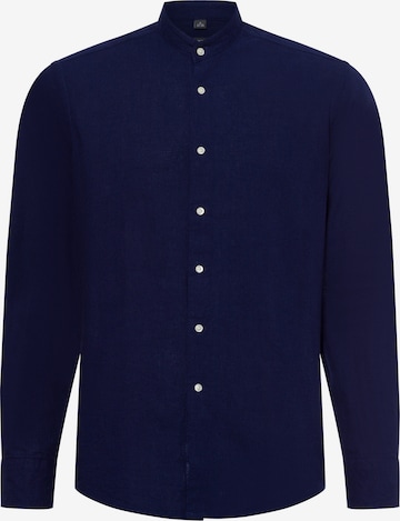 Nils Sundström Button Up Shirt in Blue: front