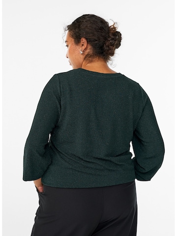 Zizzi Blouse 'Cadiana' in Groen