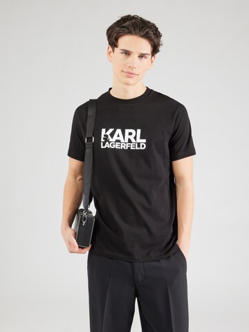 Karl Lagerfeld Koszulka w kolorze czarny: przód