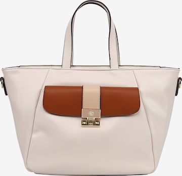 Shopper di Y Not? in beige: frontale