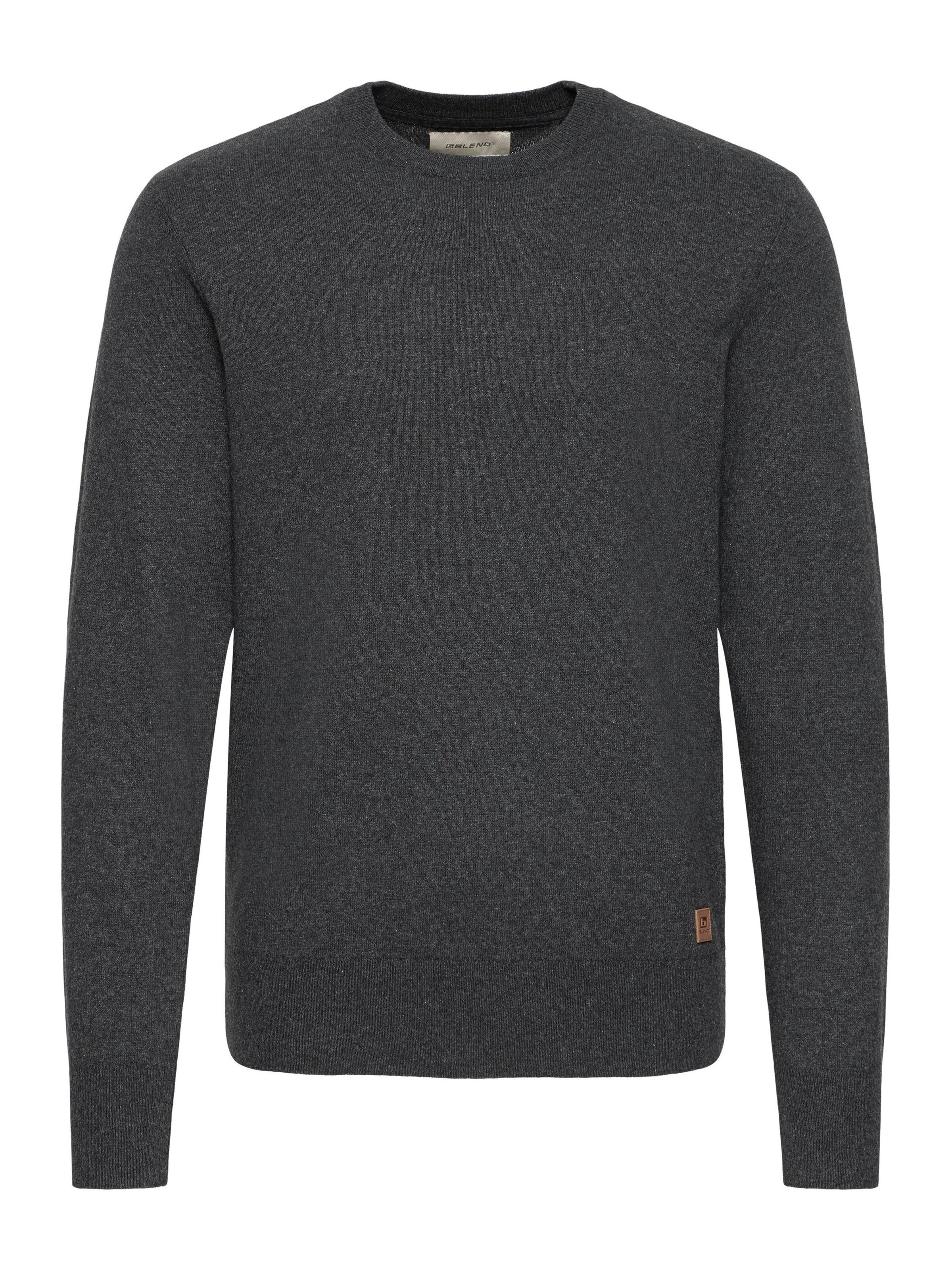 BLEND Sweater ' BHFinn ' in Grey: front