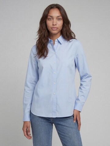 JJ Rebel Bluse in Blau: Vorderseite
