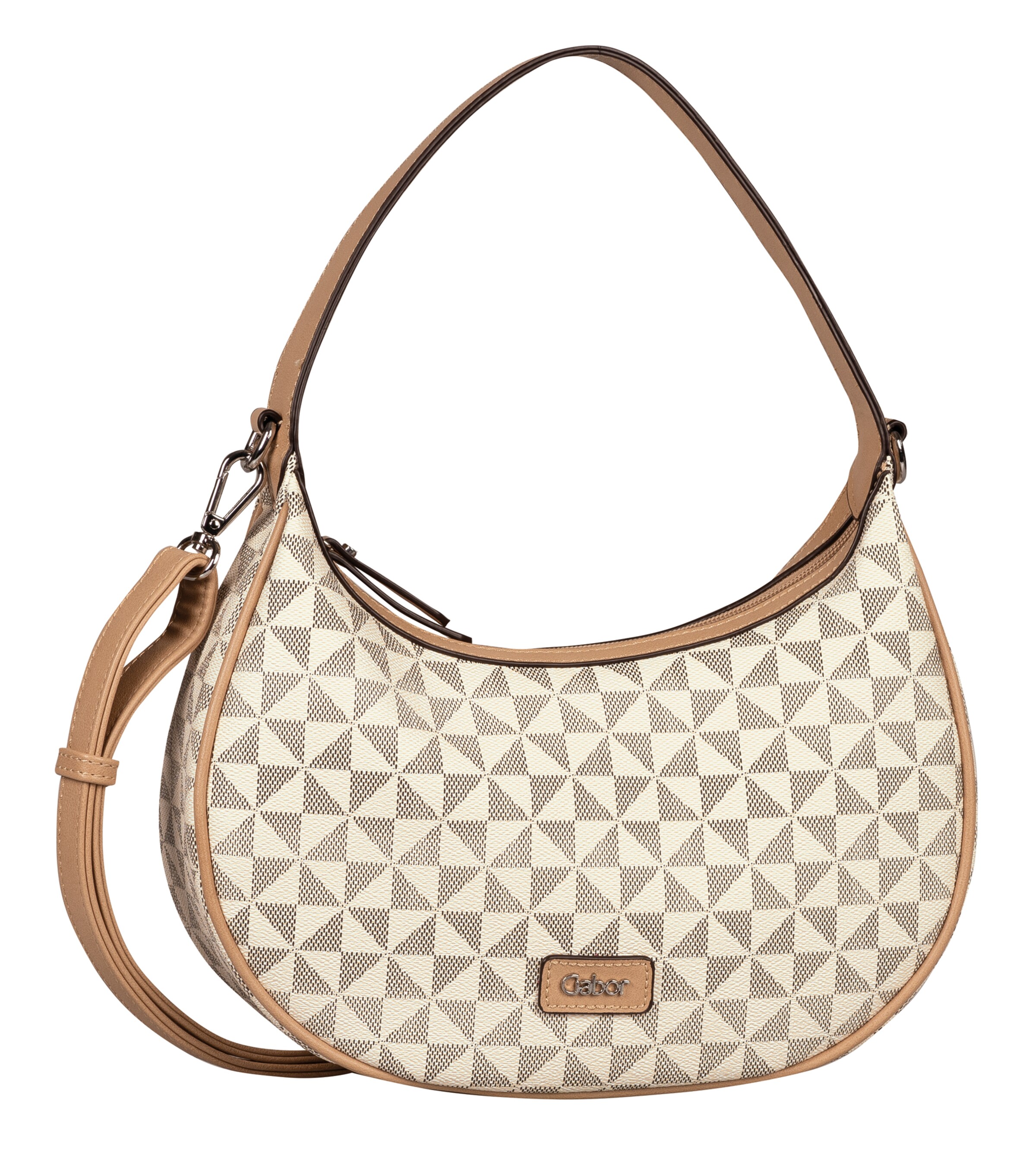 GABOR Schoudertas 'Barina' in Wit: voorkant