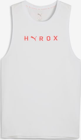 PUMA Performance shirt 'Puma x Hyrox Cloudspun' in White: front