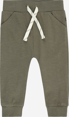 STACCATO Zúžený Kalhoty – zelená: přední strana