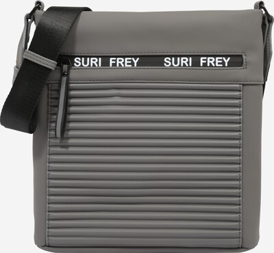 Geantă de umăr 'Carry' Suri Frey pe gri argintiu / alb, Vizualizare produs