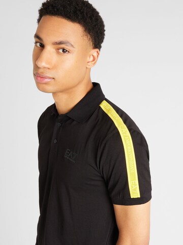 EA7 Emporio Armani Poloshirt in Schwarz