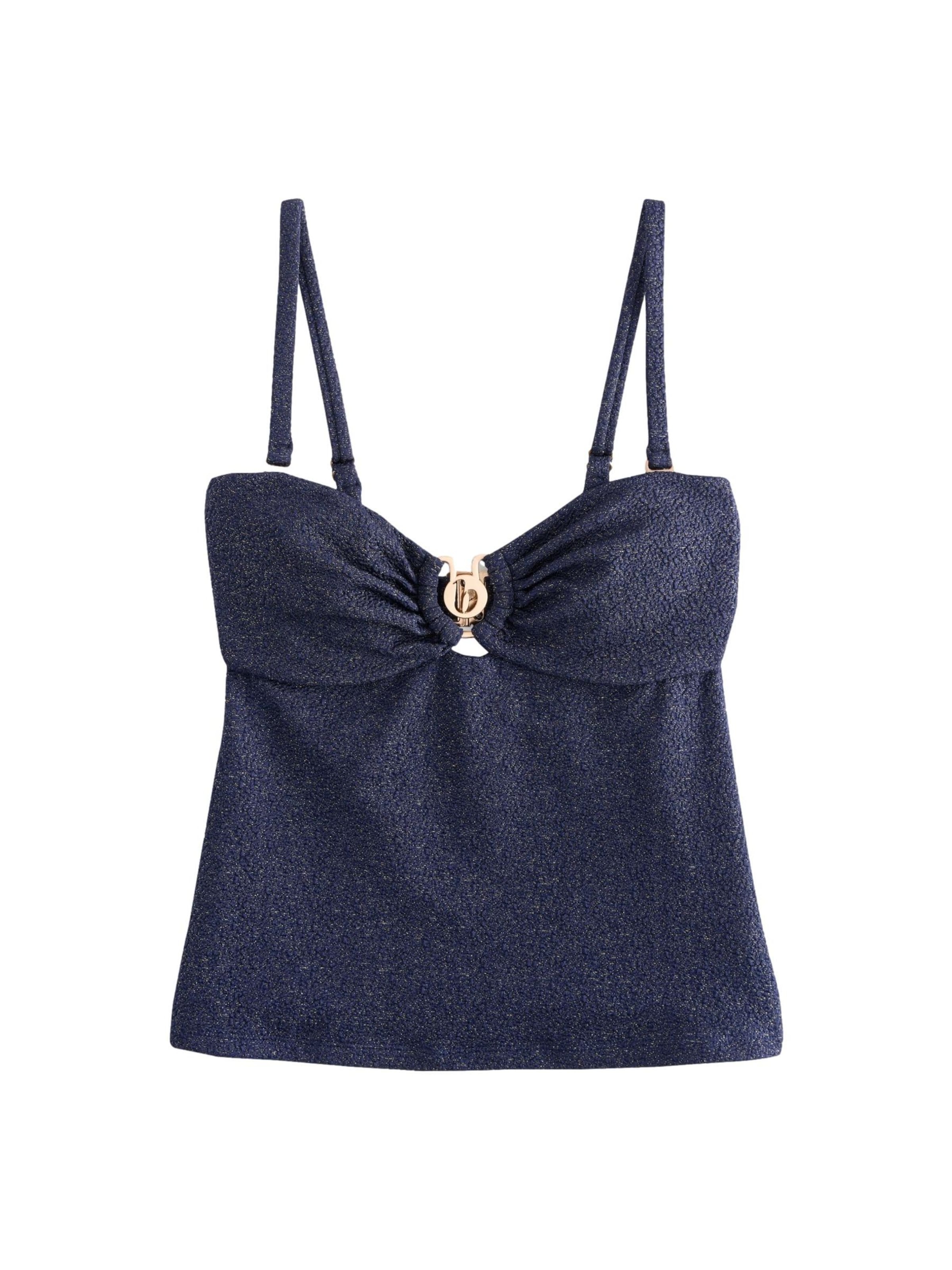 B by Ted Baker T-shirt Tankinitop in Blauw: voorkant