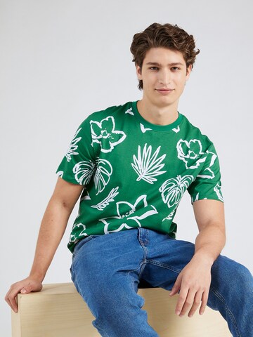 T-Shirt 'ADAM' Only & Sons en vert : devant