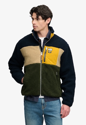 Superdry & Co Fleecejacke in Blau