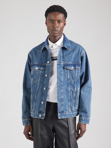 KARL LAGERFELD JEANS Jacke in Blau: Rückseite