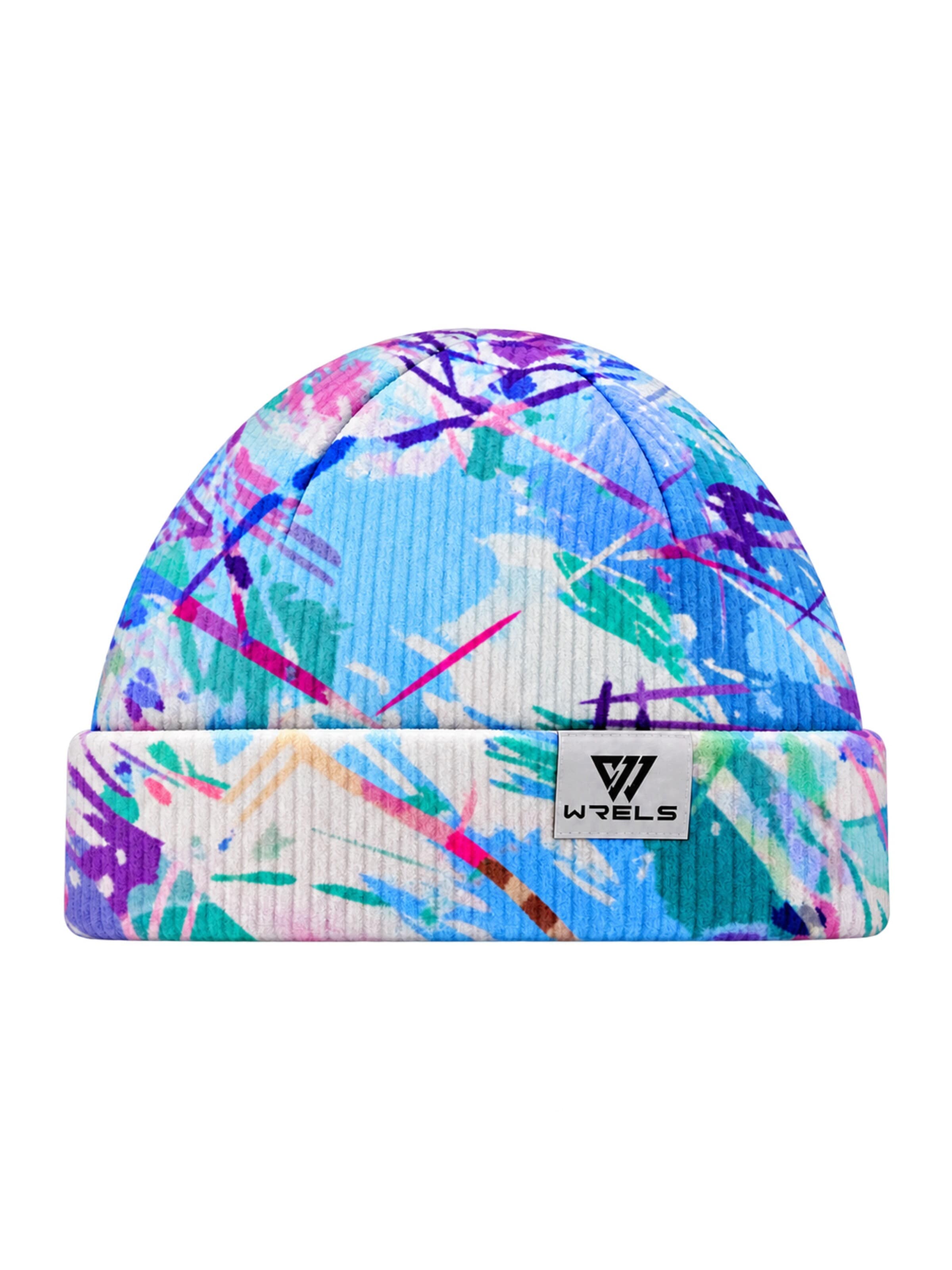 Rune Beanie in Blue