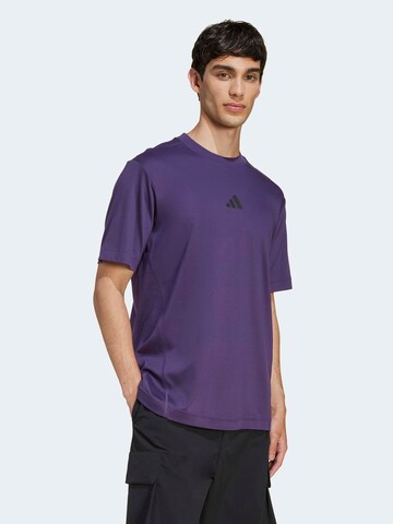 ADIDAS SPORTSWEAR Performance shirt 'City Escape' in Purple: front