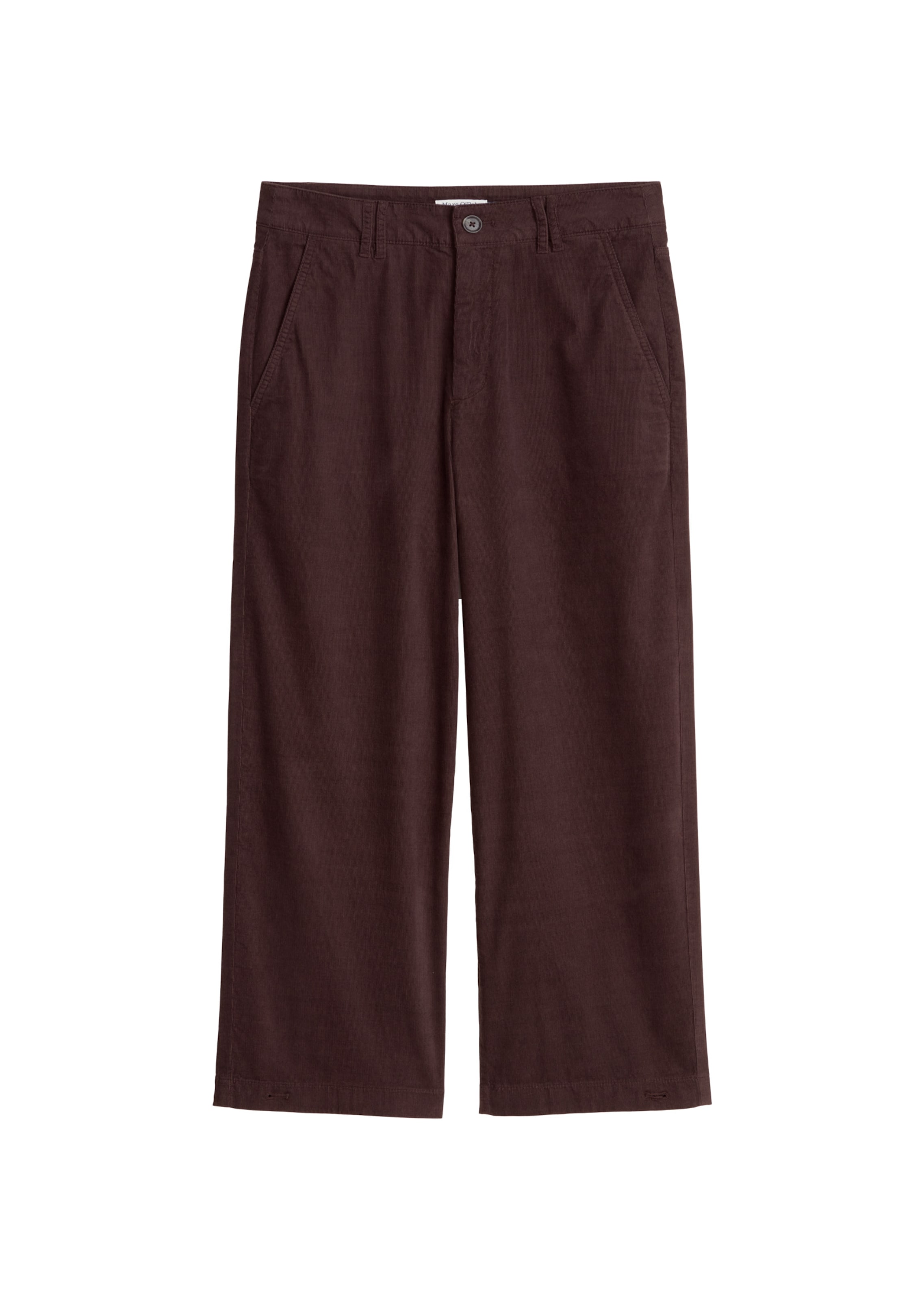 Loosefit Pantalon Marc O'Polo DENIM en marron : devant