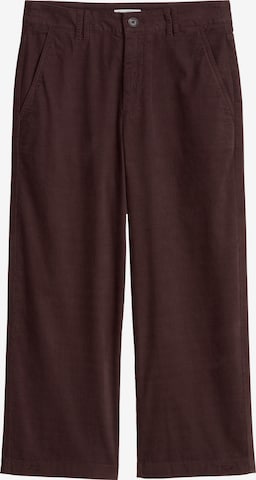 Loosefit Pantalon Marc O'Polo DENIM en marron : devant