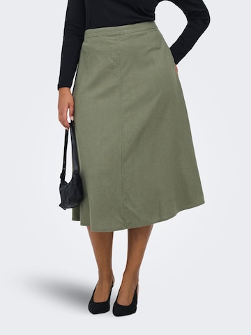 ONLY Carmakoma Nederdel 'CarGoa' i grøn