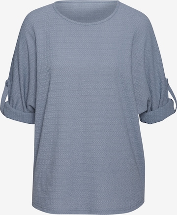 VIVANCE Blouse in Blue: front