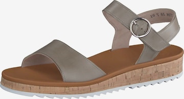 Paul Green Sandals in Green: front
