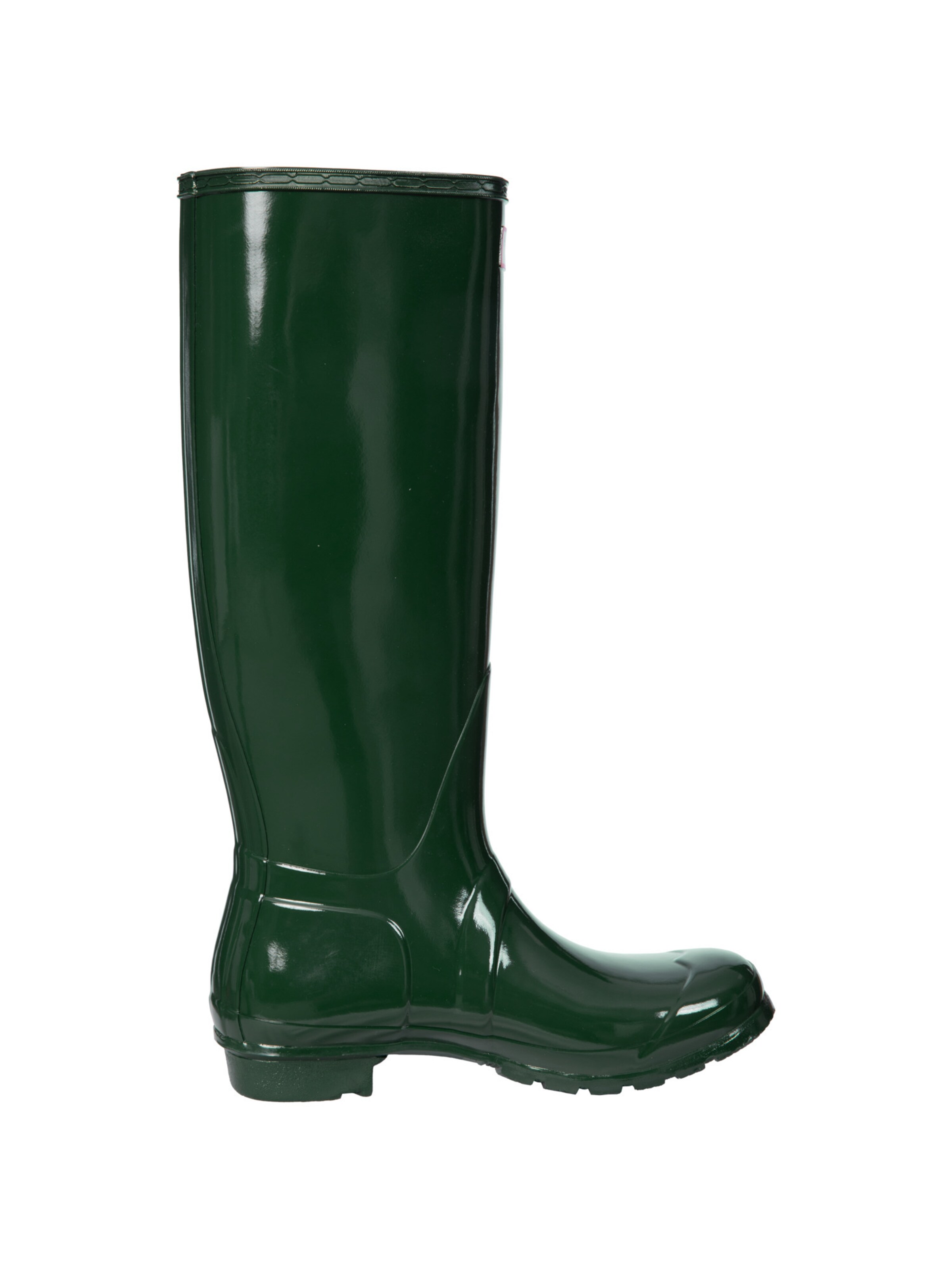 HUNTER - Botas de borracha em verde: lateral