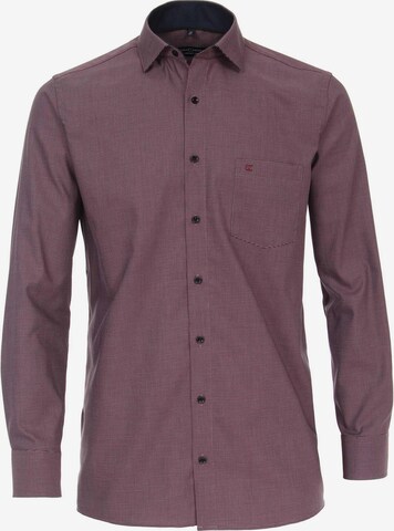 CASAMODA Business Shirt in Red: front