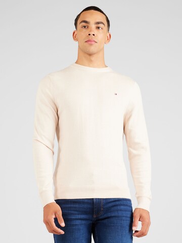 TOMMY HILFIGER Pullover i beige: forside