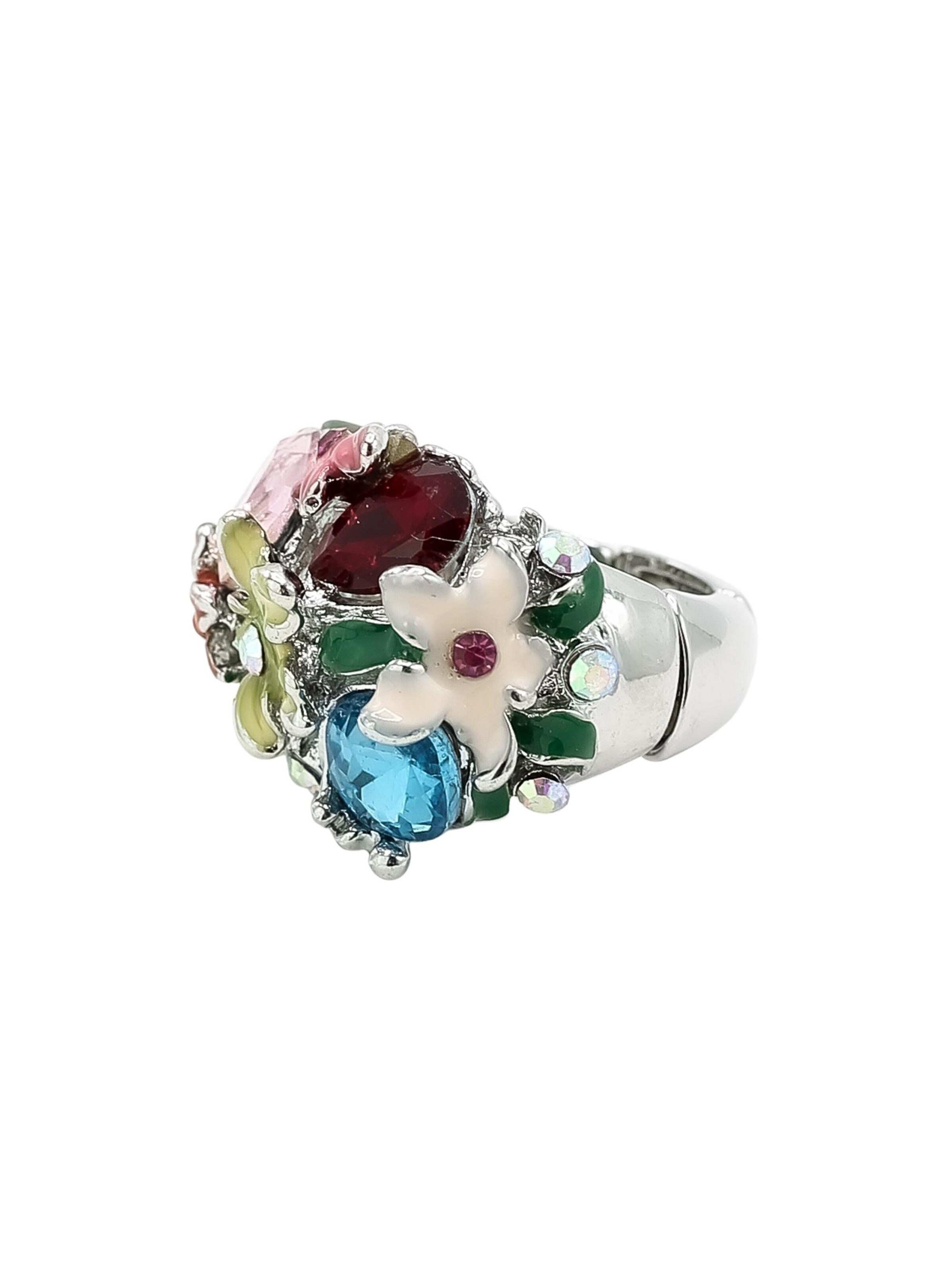 COLLEZIONE ALESSANDRO Ring 'Blumenwiese' in Mixed colors