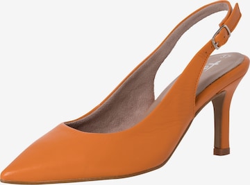 TAMARIS Slingpumps in Orange: predná strana