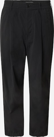 DRYKORN Tapered Laskoshousut 'LIROG 10' värissä musta: etupuoli