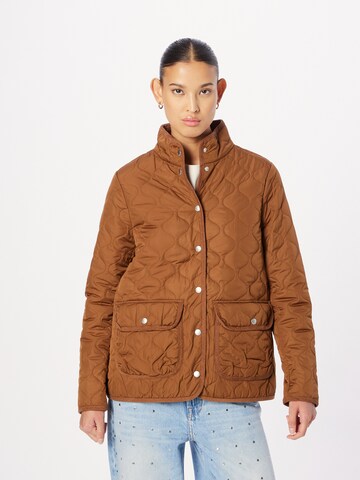 ILSE JACOBSEN Between-season jacket in Brown: front