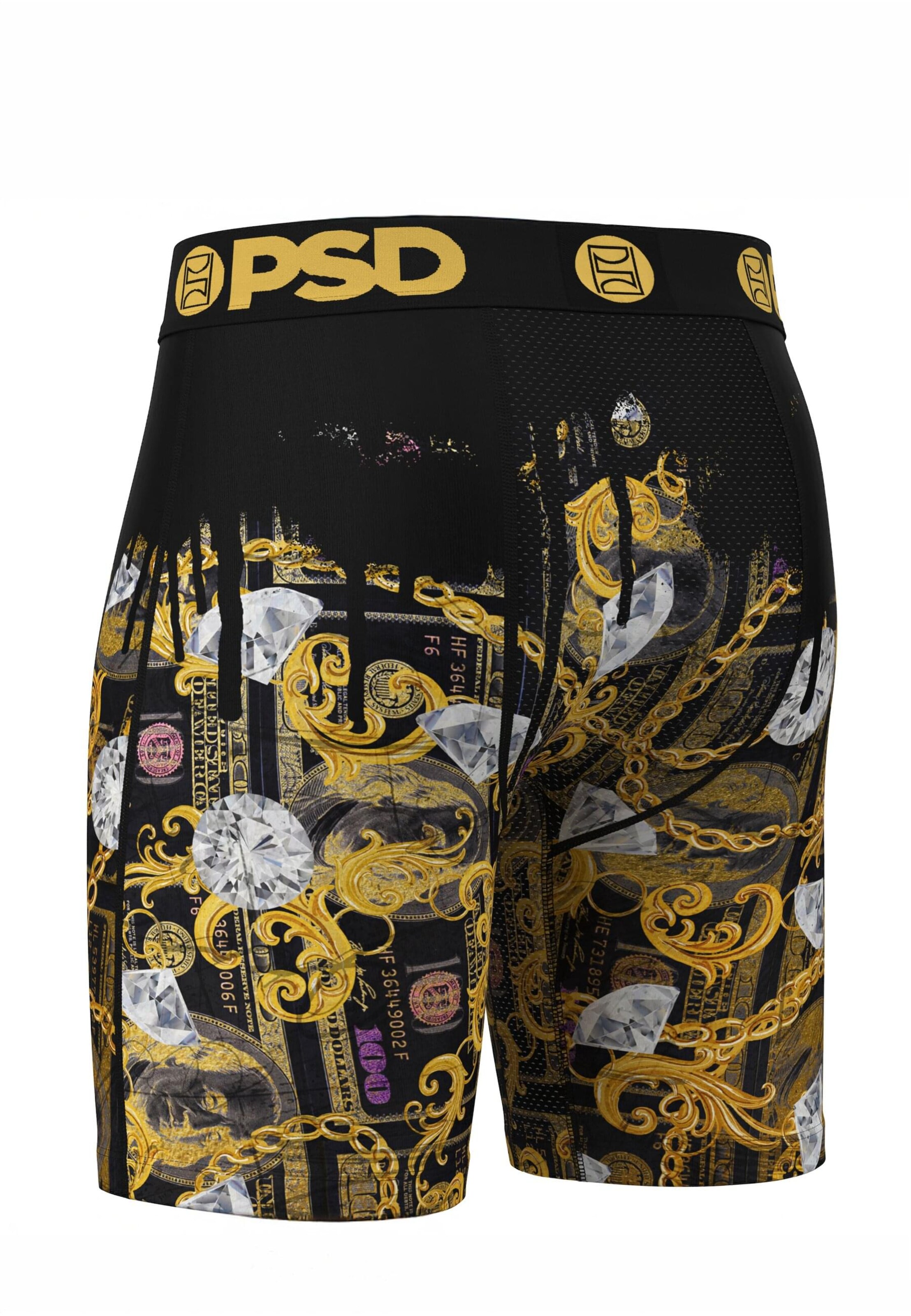 Boxer 'Money Hungry' di PSD in nero