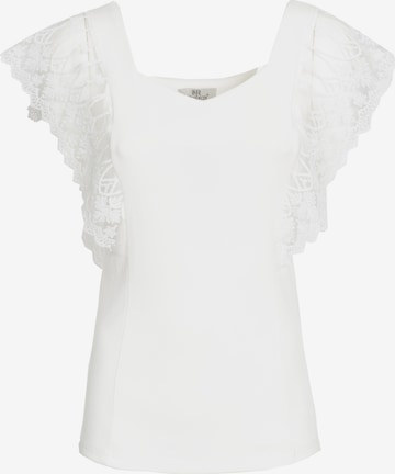 Influencer Top in White: front