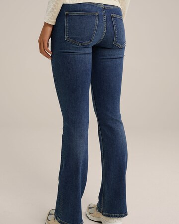 WE Fashion Boot cut Jeans in Blue