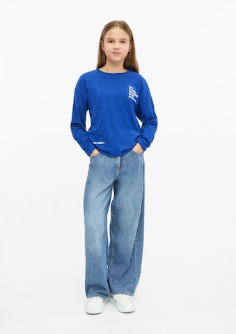 s.Oliver Shirt in Blauw: voorkant