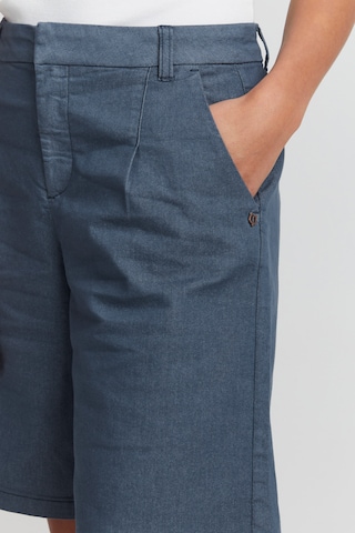 PULZ Jeans Wide leg Broek ' PZROSITA ' in Blauw