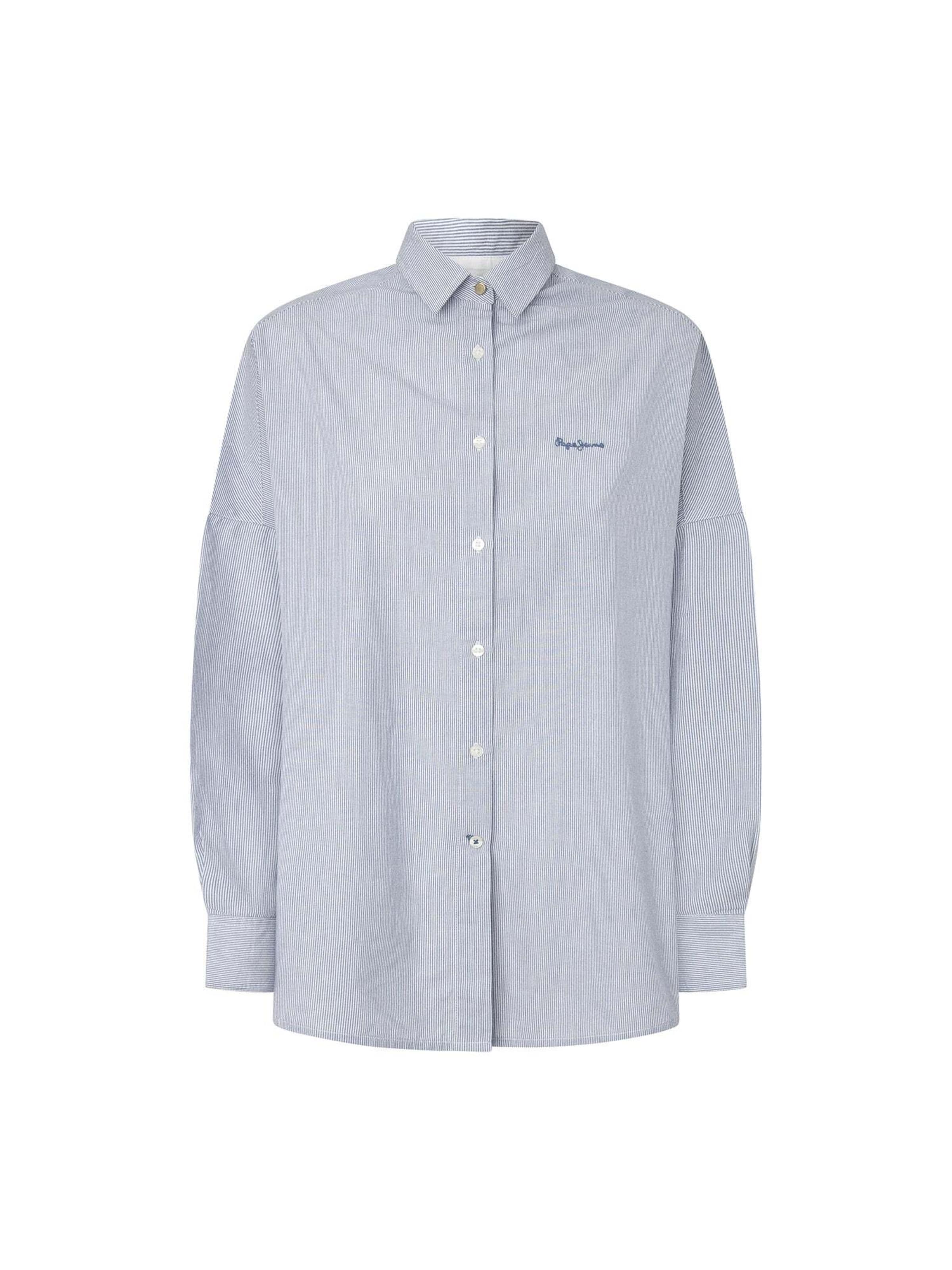 Pepe Jeans Blouse 'PAULAS' in Blauw: voorkant