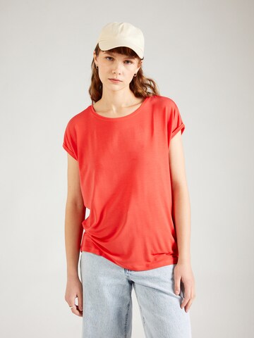 T-shirt 'AVA' VERO MODA en rouge : devant