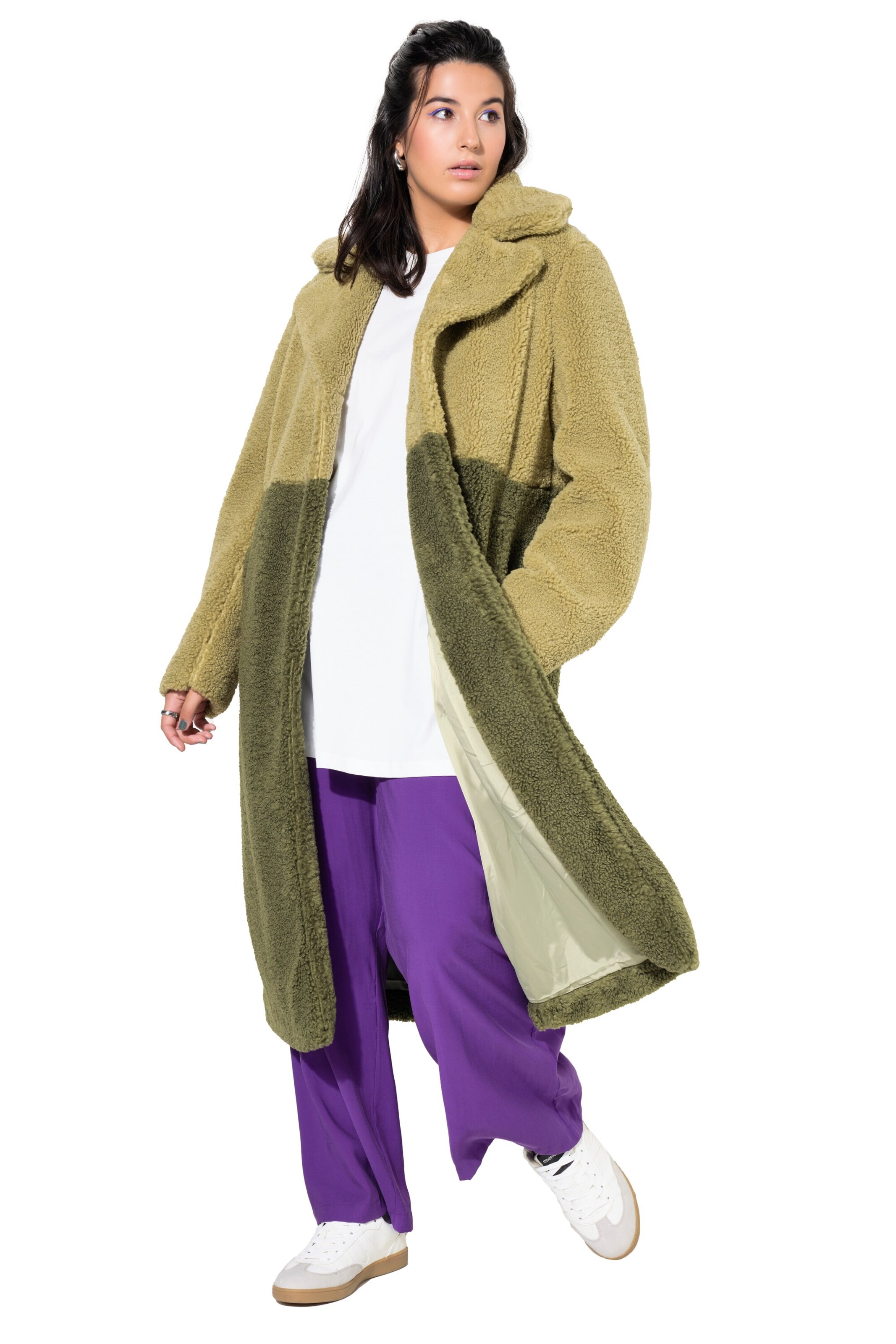 Studio Untold Wintermantel in Groen