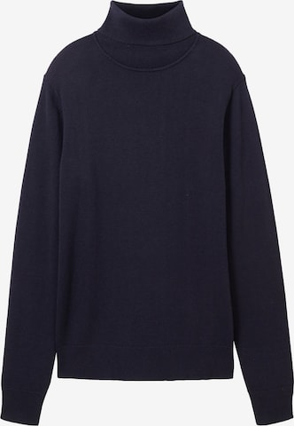 TOM TAILOR Sweater in Blue: front