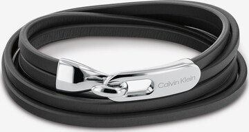 Calvin Klein Βραχιόλι σε μαύρο: μπροστά