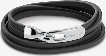 Calvin Klein - Pulseira em preto: frente