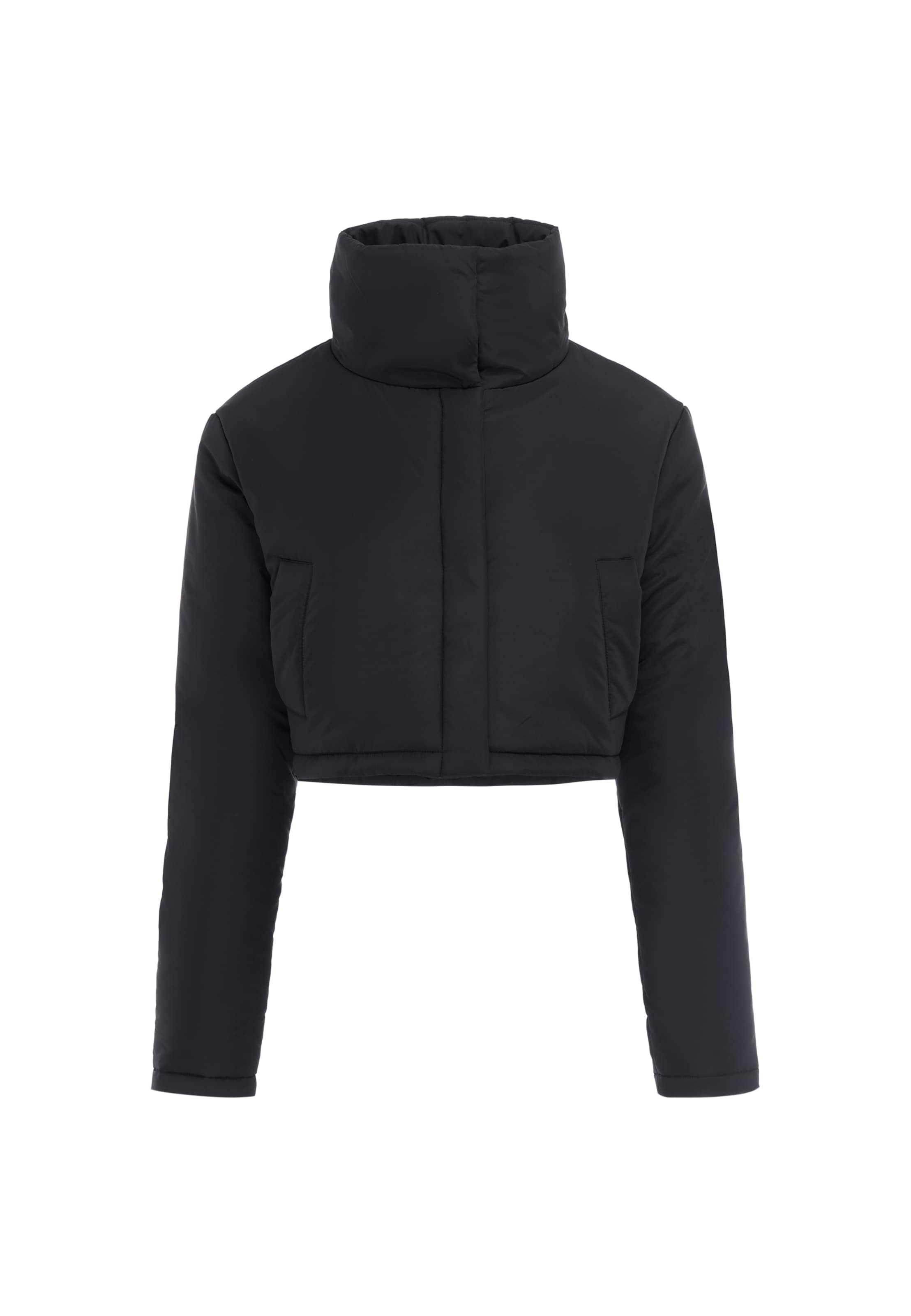 MYMO - Chaqueta de entretiempo en negro: frente