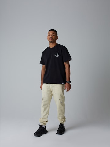 ABOUT YOU x Benny Cristo Regular Cargohose 'Noah' in Beige