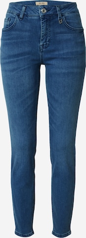 MOS MOSH Slimfit Jeans in Blauw: voorkant