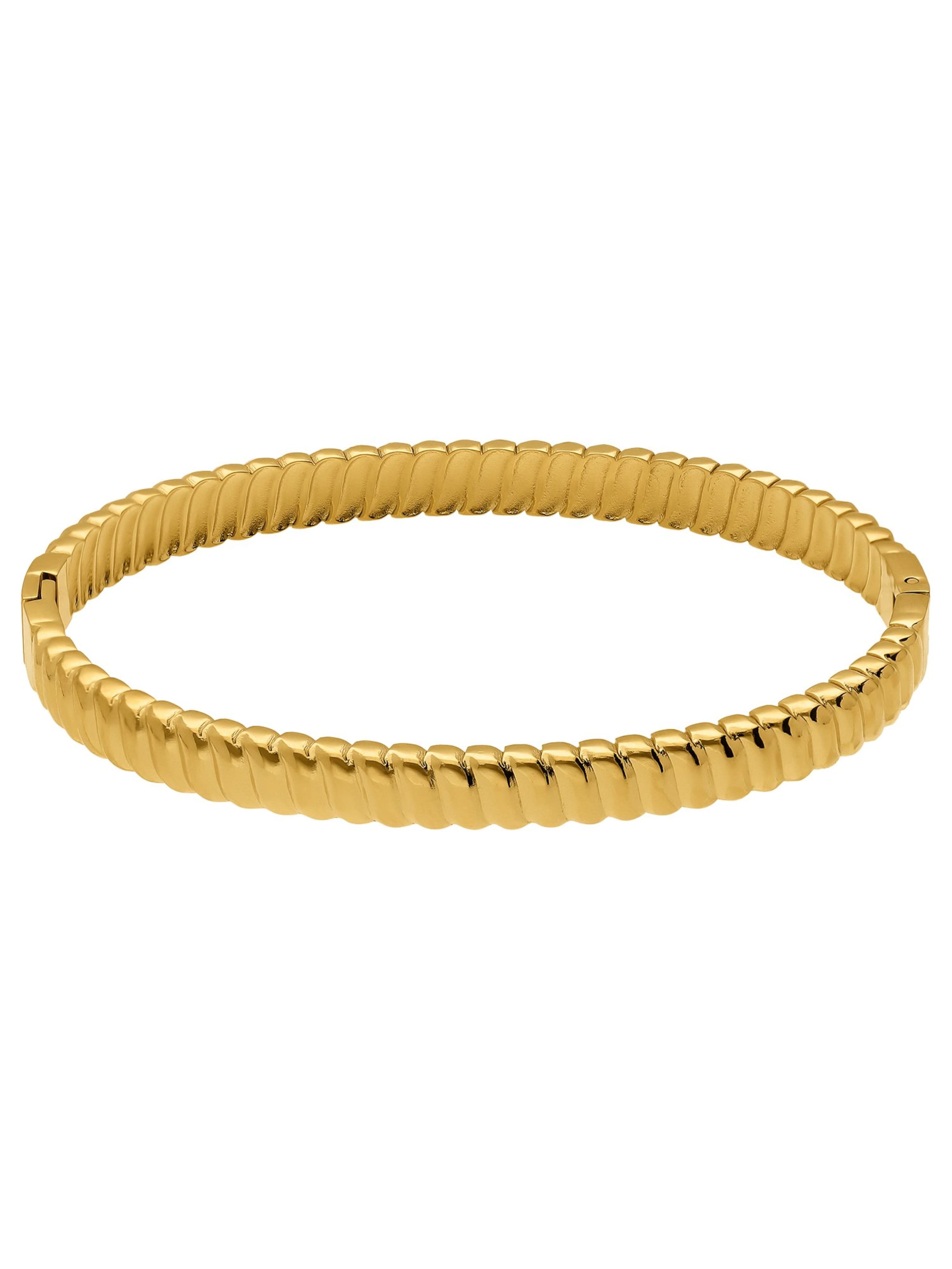Lucardi Bracelet in Gold: front
